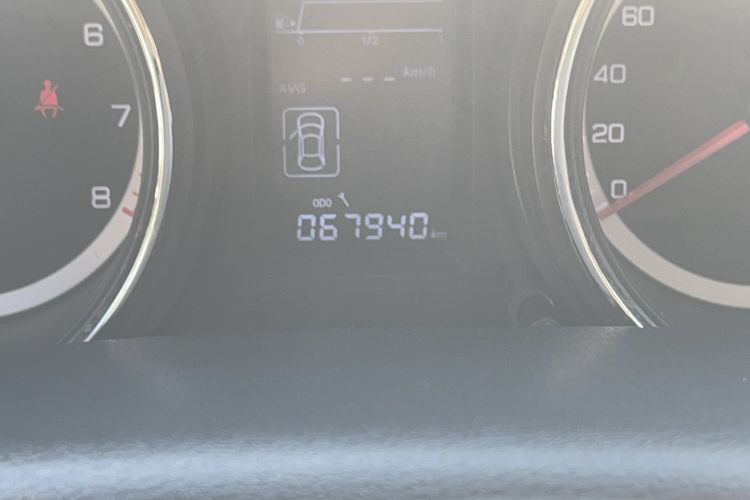 Used Dongfeng Aeolus A60 2016 1.5L Manual Luxury Version Odometer Close Up