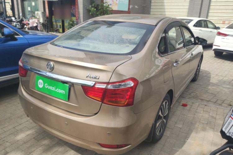 Used Dongfeng Aeolus A60 2016 1.6L Automatic Luxury Model Rear Right 45 Deg