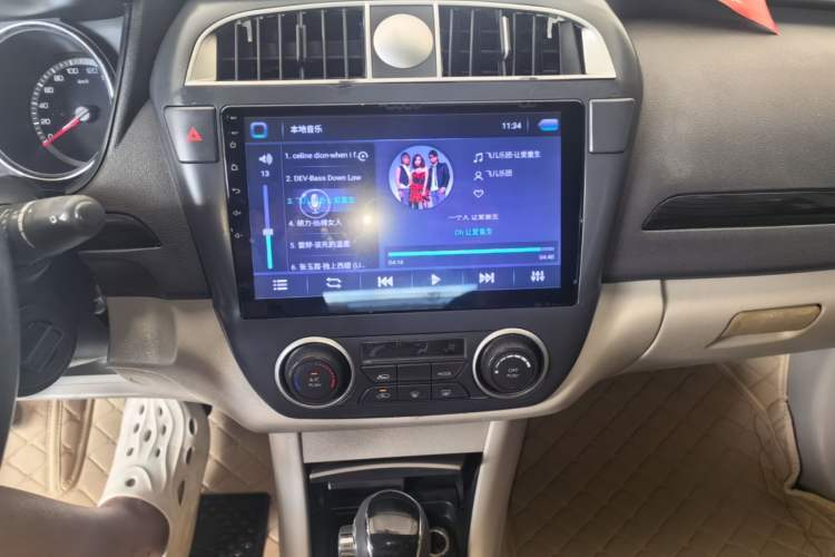 Used Dongfeng Aeolus A60 2016 1.6L Automatic Luxury Model Audio And AC Panel