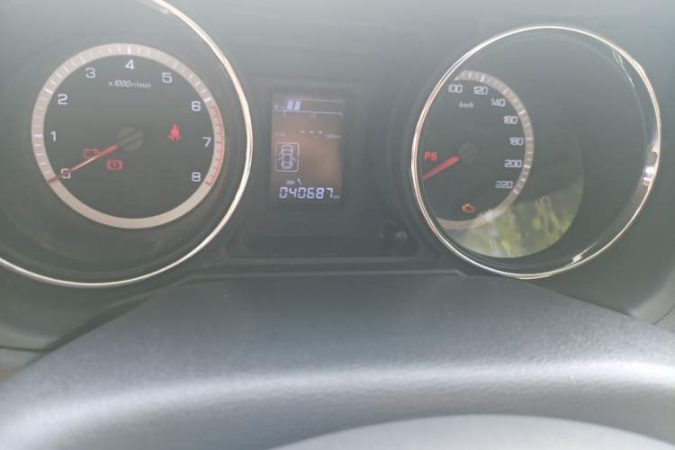 Used Dongfeng Aeolus A60 2016 1.5L Manual Luxury Version Odometer Close Up