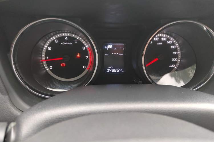 Used Dongfeng Aeolus A60 2016 1.5L Manual Luxury Version Odometer Close Up