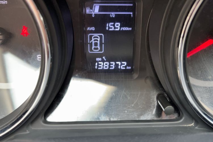 Used Dongfeng Aeolus A60 2016 1.5L Manual Luxury Version Odometer Close Up
