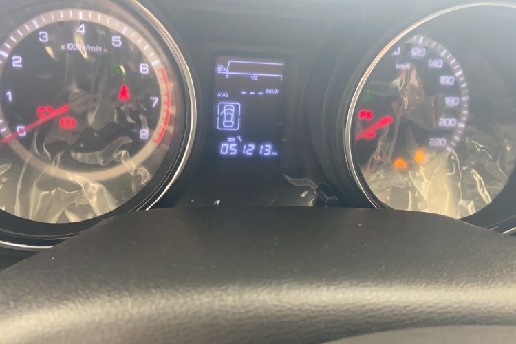 Used Dongfeng Aeolus A60 2016 1.5L Manual Luxury Version Odometer Close Up