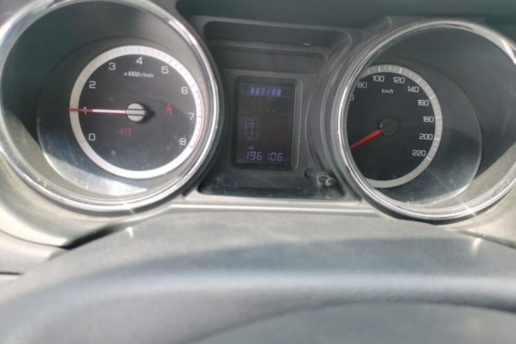 Used Dongfeng Aeolus A60 2016 1.5L Manual Luxury Version Odometer Close Up