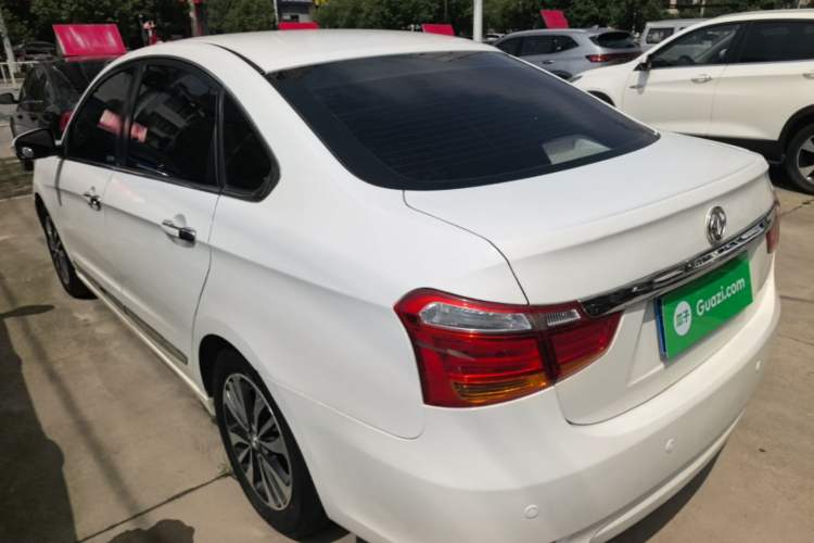Used Dongfeng Aeolus A60 2016 1.6L Automatic Luxury Model Rear Left 45 Deg