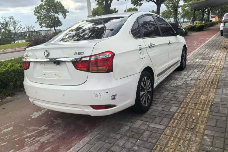 Used Dongfeng Aeolus A60 2016 1.6L Automatic Luxury Model Rear Right 45 Deg