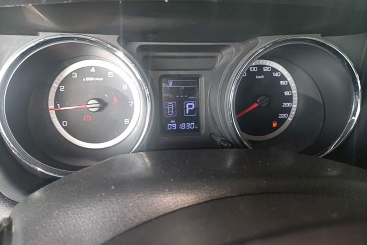 Used Dongfeng Aeolus A60 2016 1.5L Automatic Luxury Version Odometer Close Up