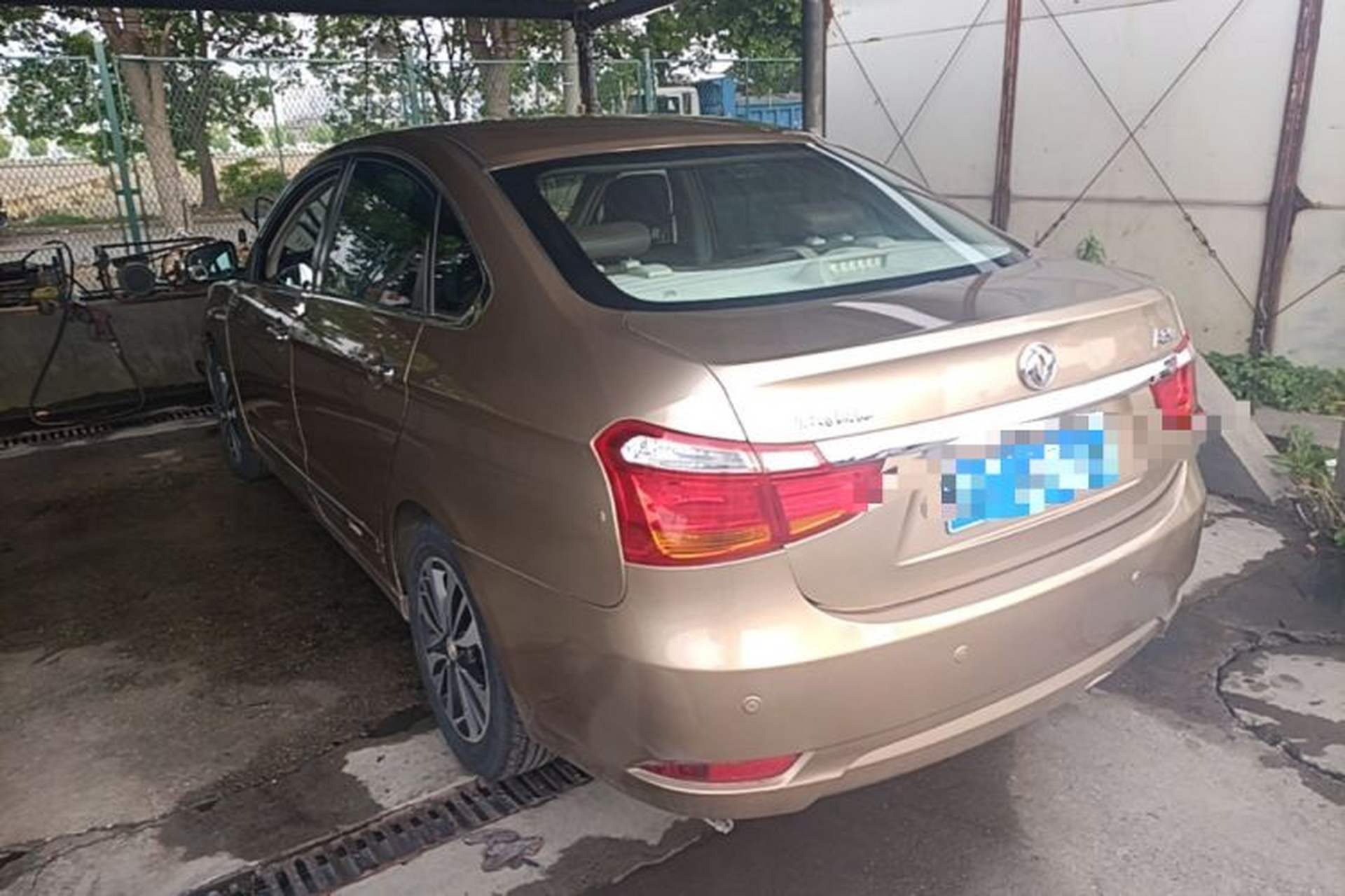 Used Dongfeng Aeolus A60 2016 1.5L Automatic Luxury Version Rear Left 45 Deg
