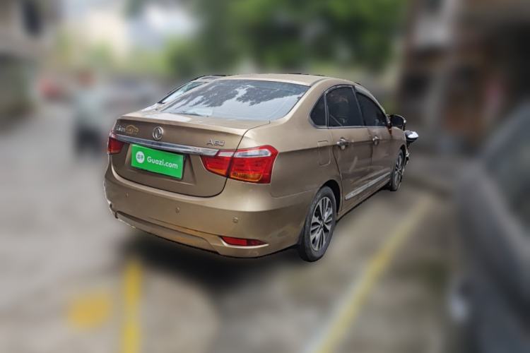 Used Dongfeng Aeolus A60 2016 1.6L Automatic Luxury Model Rear Right 45 Deg
