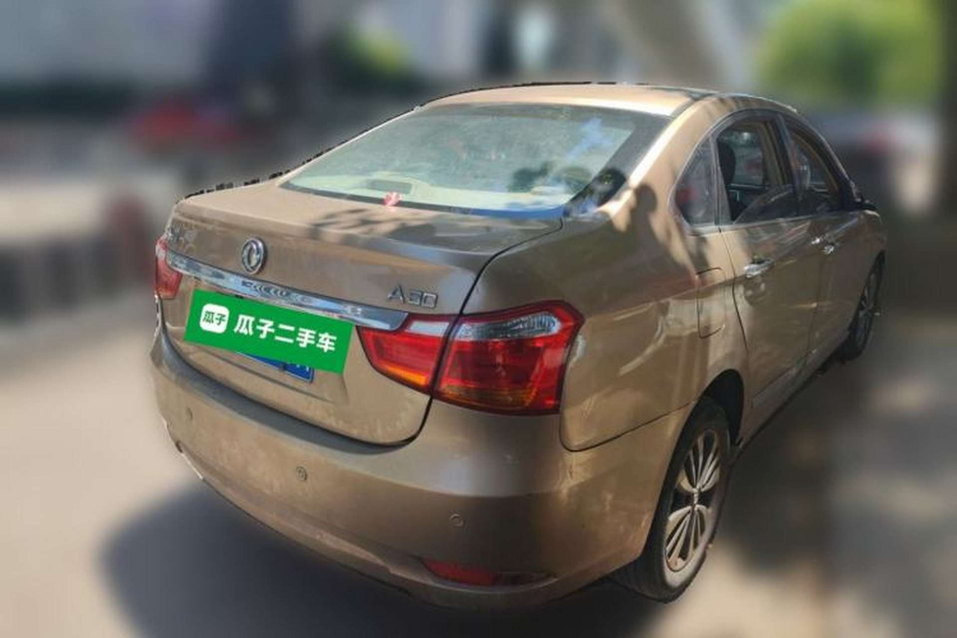 Used Dongfeng Aeolus A60 2016 1.6L Automatic Luxury Model Rear Right 45 Deg