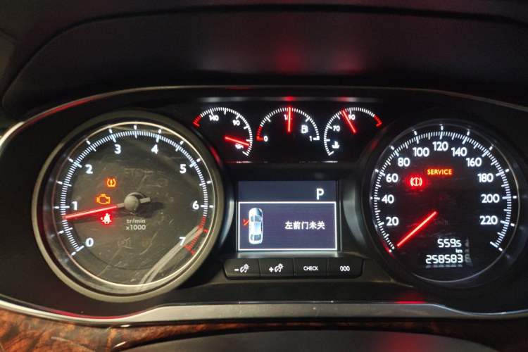 Used Dongfeng Aeolus A9 2016 1.8T Luxury Model Instrument Cluster
