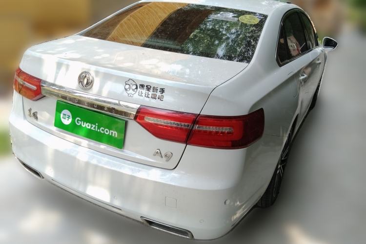 Used Dongfeng Aeolus A9 2016 1.8T Luxury Model Rear Right 45 Deg