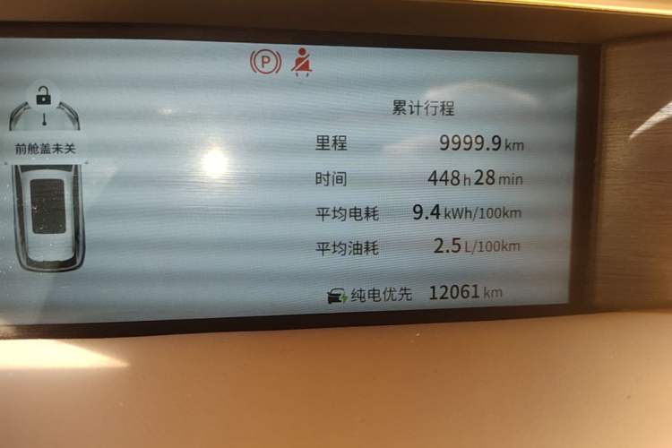 Used Dongfeng Aeolus L8 2025 Model 185KM Dream Edition Instrument Cluster