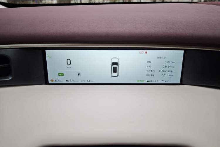 Used Dongfeng Aeolus L8 2025 Model 112KM Dream Edition Odometer Close Up