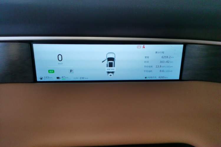 Used Dongfeng Aeolus L8 2025 Model 112KM Ideal Edition Instrument Cluster
