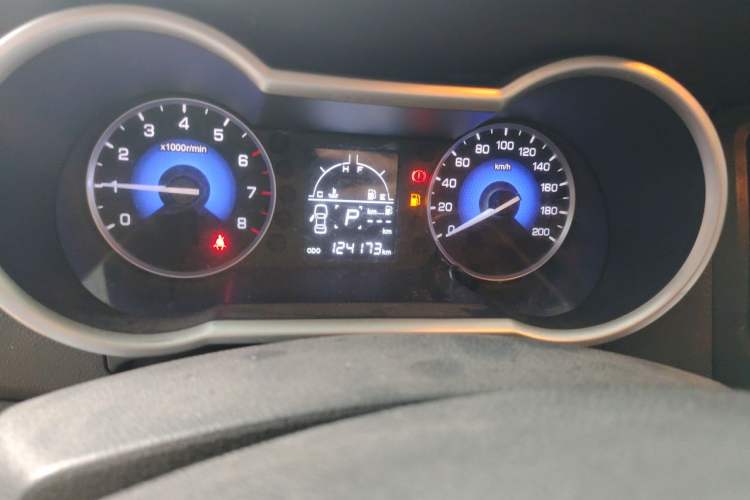 Used Dongfeng Aeolus AX3 2016 1.5L Automatic Shangkue Model Odometer Close Up