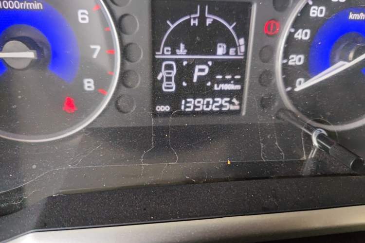 Used Dongfeng Aeolus AX3 2016 1.5L Automatic Zunku Model Odometer Close Up