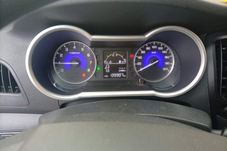 Used Dongfeng Aeolus AX3 2016 1.5L Manual Shangkue Model Odometer Close Up