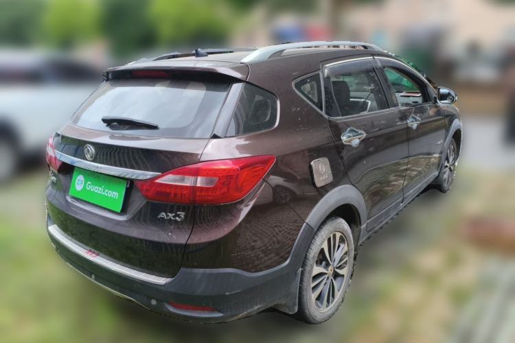 Used Dongfeng Aeolus AX3 2016 1.5L Automatic Zunku Model Rear Right 45 Deg