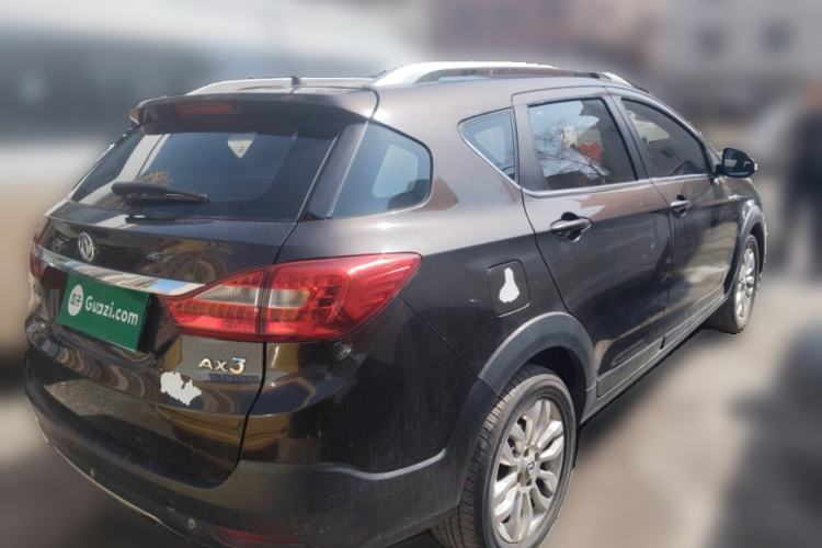 Used Dongfeng Aeolus AX3 2016 1.5L Manual ZhiKu Model Rear Right 45 Deg