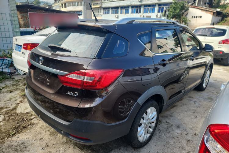 Used Dongfeng Aeolus AX3 2016 1.5L Manual ZhiKu Model Rear Right 45 Deg