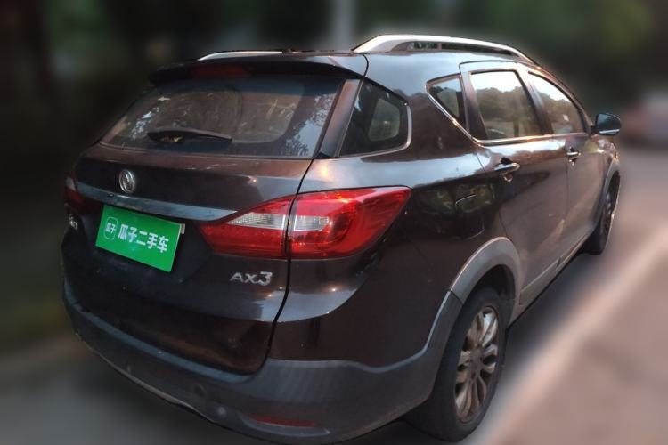 Used Dongfeng Aeolus AX3 2016 1.5L Manual ZhiKu Model Rear Right 45 Deg
