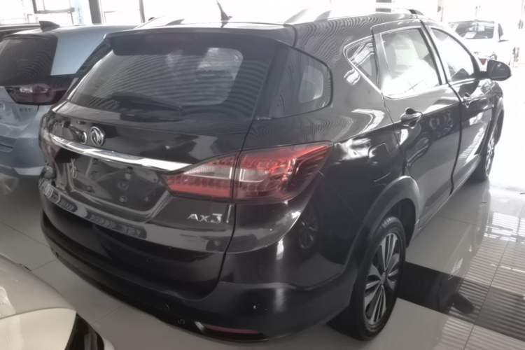 Used Dongfeng Aeolus AX3 2016 1.5L Automatic ZhiKu Model Rear Right 45 Deg