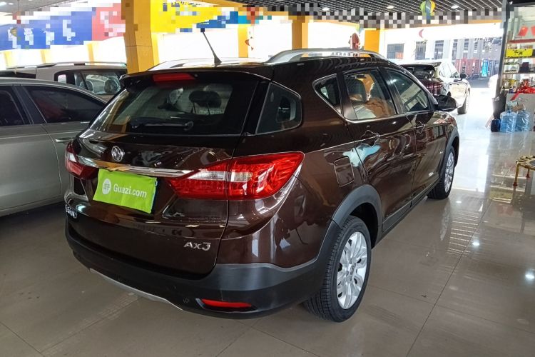 Used Dongfeng Aeolus AX3 2016 1.5L Automatic Shangkue Model Rear Right 45 Deg