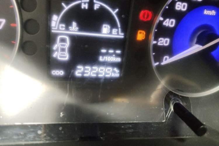 Used Dongfeng Aeolus AX3 2016 1.5L Manual Shangkue Model Odometer Close Up