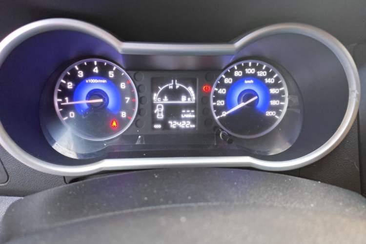 Used Dongfeng Aeolus AX3 2016 1.5L Manual Shangkue Model Odometer Close Up