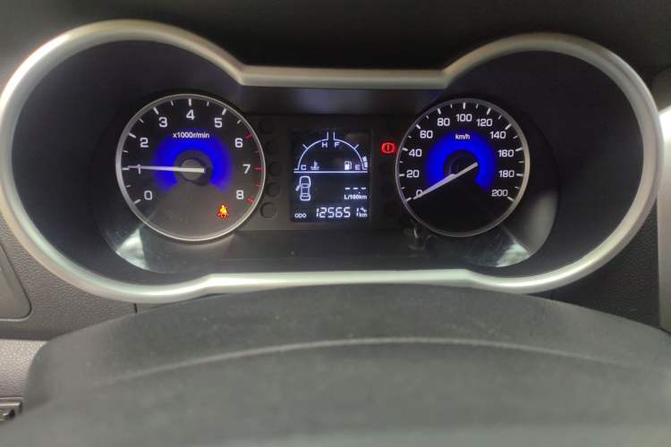 Used Dongfeng Aeolus AX3 2016 1.5L Manual Shangkue Model Odometer Close Up