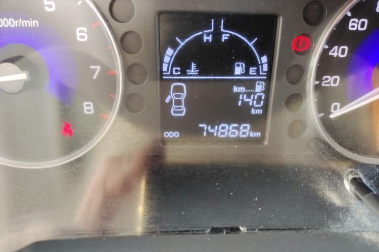 Used Dongfeng Aeolus AX3 2016 1.5L Manual Shangkue Model Odometer Close Up