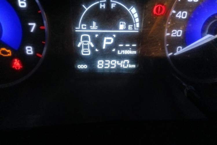 Used Dongfeng Aeolus AX3 2016 1.5L Automatic Shangkue Model Odometer Close Up