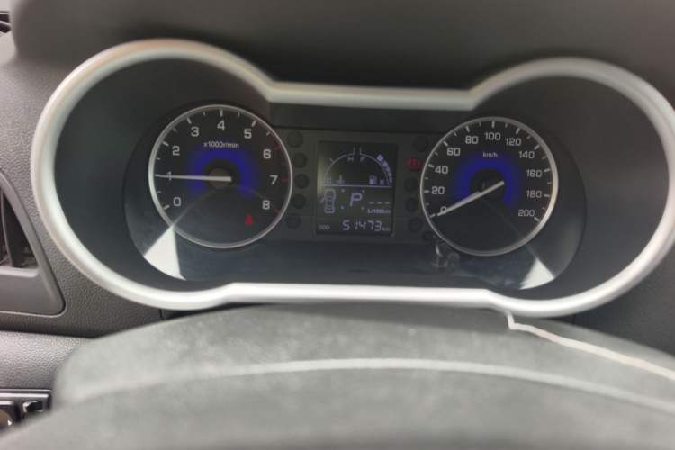 Used Dongfeng Aeolus AX3 2016 1.5L Automatic Shangkue Model Odometer Close Up