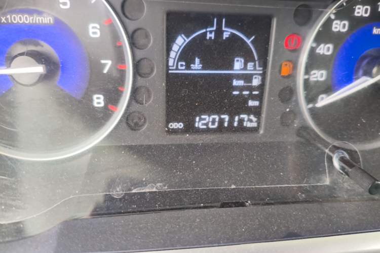 Used Dongfeng Aeolus AX3 2016 1.5L Manual Shangkue Model Odometer Close Up