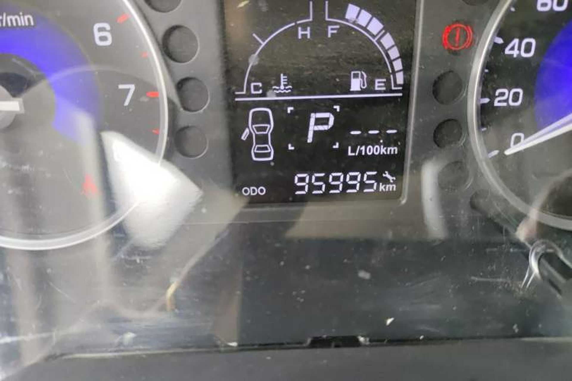 Used Dongfeng Aeolus AX3 2016 1.5L Automatic Zunku Model Odometer Close Up
