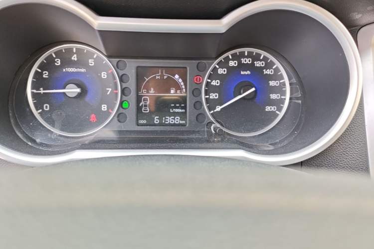 Used Dongfeng Aeolus AX3 2016 1.5L Manual Shangkue Model Odometer Close Up