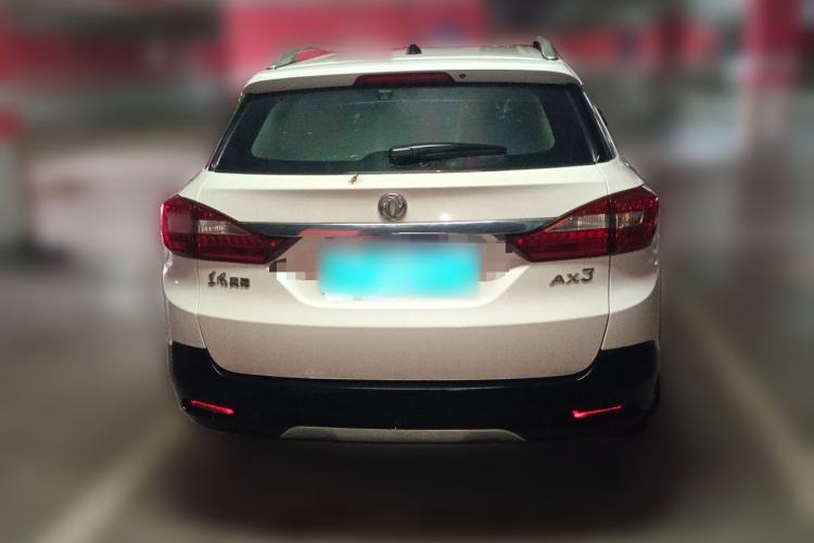 Used Dongfeng Aeolus AX3 2016 1.5L Automatic Zunku Model Rear