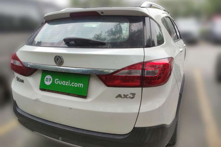 Used Dongfeng Aeolus AX3 2016 1.5L Manual ZhiKu Model Rear