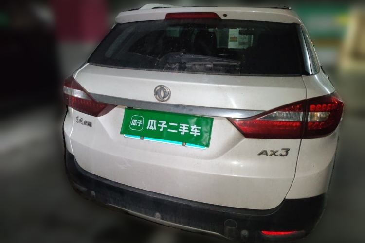 Used Dongfeng Aeolus AX3 2016 1.5L Automatic ZhiKu Model Rear