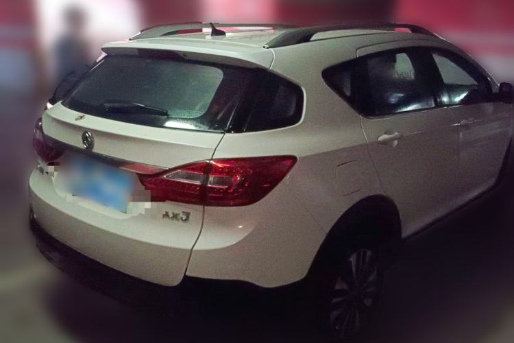 Used Dongfeng Aeolus AX3 2016 1.5L Automatic Zunku Model Rear Right 45 Deg