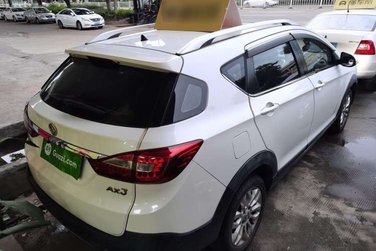 Used Dongfeng Aeolus AX3 2016 1.5L Manual ZhiKu Model Rear Right 45 Deg