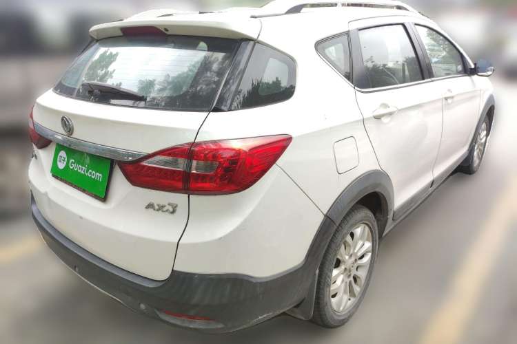 Used Dongfeng Aeolus AX3 2016 1.5L Manual ZhiKu Model Rear Right 45 Deg