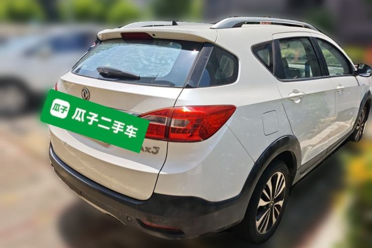 Used Dongfeng Aeolus AX3 2016 1.5L Automatic ZhiKu Model Rear Right 45 Deg