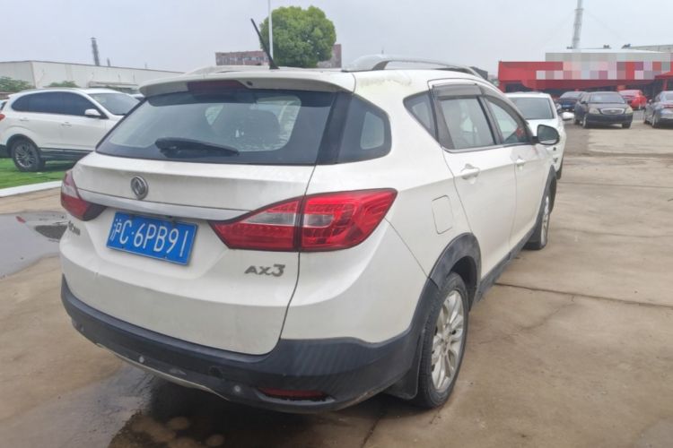 Used Dongfeng Aeolus AX3 2016 1.5L Manual Shangkue Model Rear Right 45 Deg
