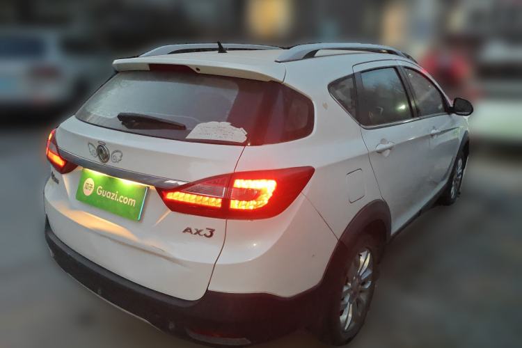Used Dongfeng Aeolus AX3 2016 1.5L Manual ZhiKu Model Rear Right 45 Deg