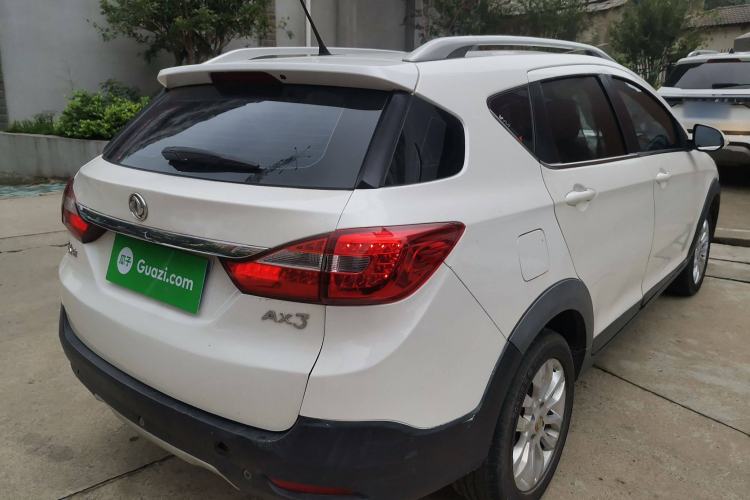 Used Dongfeng Aeolus AX3 2016 1.5L Manual ZhiKu Model Rear Right 45 Deg