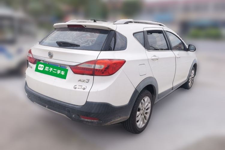 Used Dongfeng Aeolus AX3 2016 1.5L Manual ZhiKu Model Rear Right 45 Deg