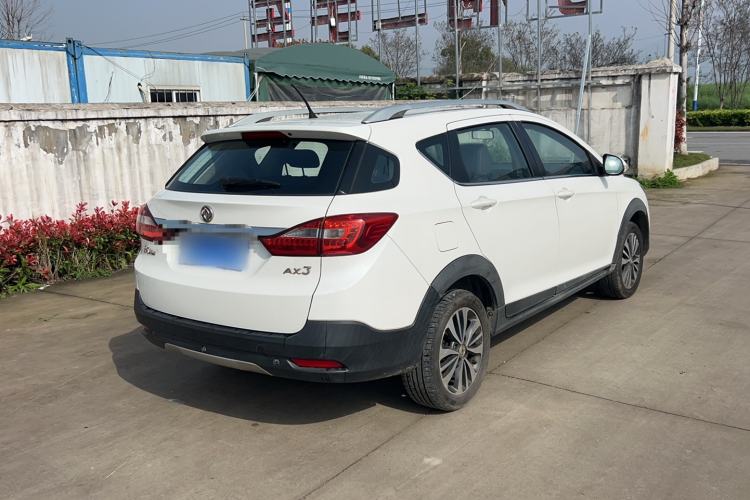 Used Dongfeng Aeolus AX3 2016 1.5L Automatic ZhiKu Model Rear Right 45 Deg