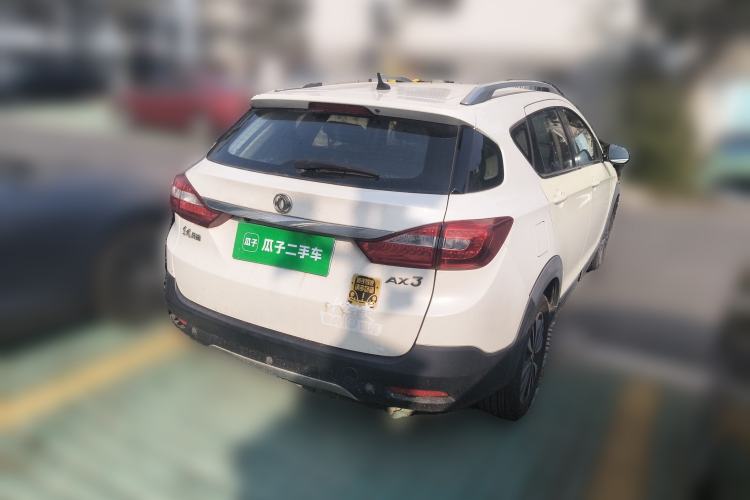 Used Dongfeng Aeolus AX3 2016 1.5L Automatic Zunku Model Rear Right 45 Deg